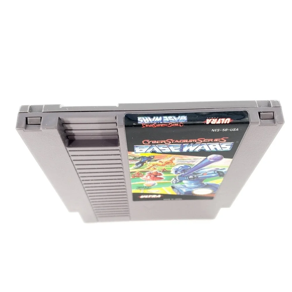 Cyber Stadium Series: BaseWars Nintendo NES Authentic w/ Manual Mint Label Works